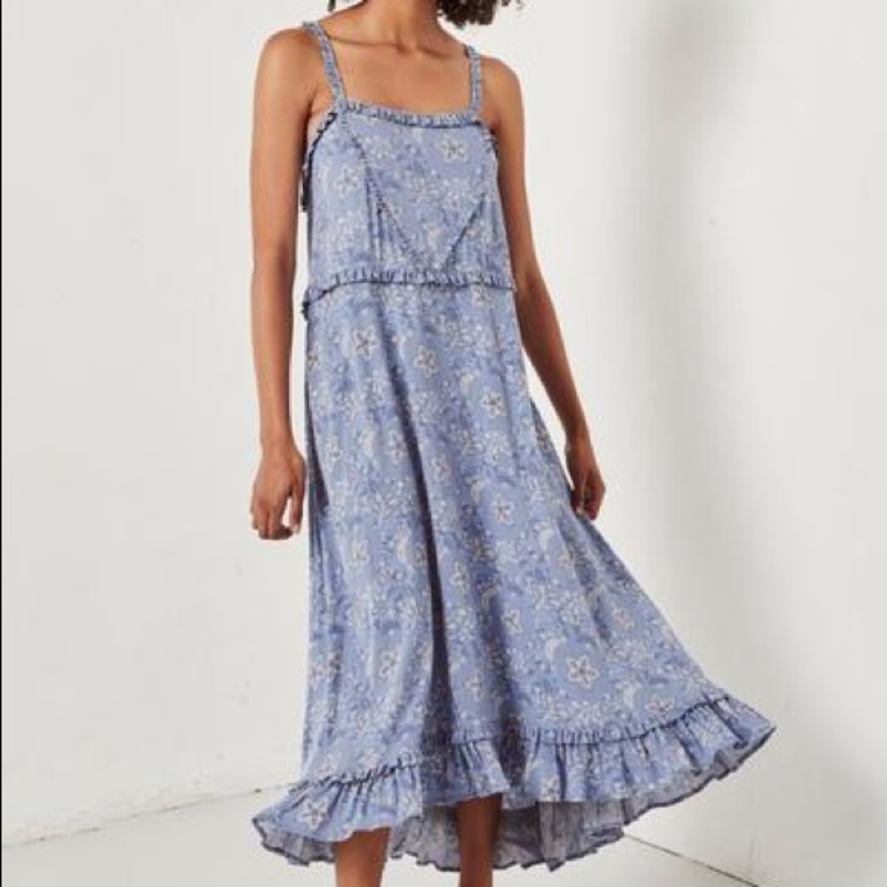 Spell Celestial Midi Dress XS